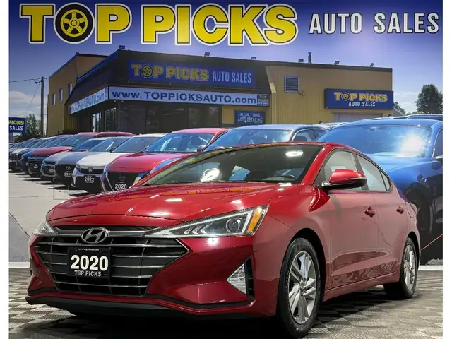 2020 Hyundai Elantra Sun & Safety Pkg, Accident Free, Only 83,00