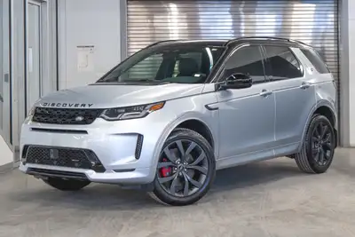 Land Rover Discovery Sport 247hp R-Dynamic SE 2023: - Extérieur argent métallisé Hakuba et intérieur...