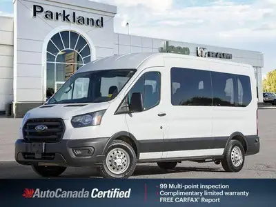 Designed to safely and comfortably transport groups, this 2020 Ford Transit T-350 12-Passenger AWD v...
