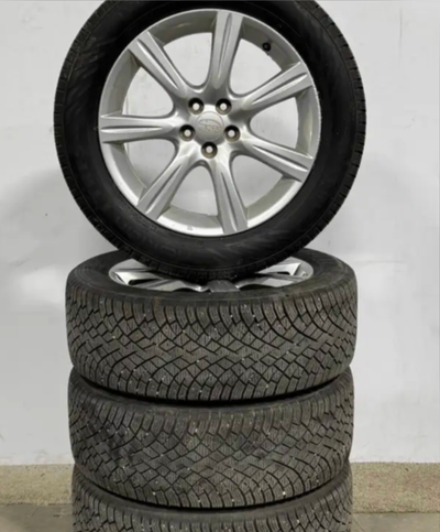 Subaru Legacy 5x100 wheels or rims with like new Nokian 225/55R17 winter tires 2255517 snow tires fi...