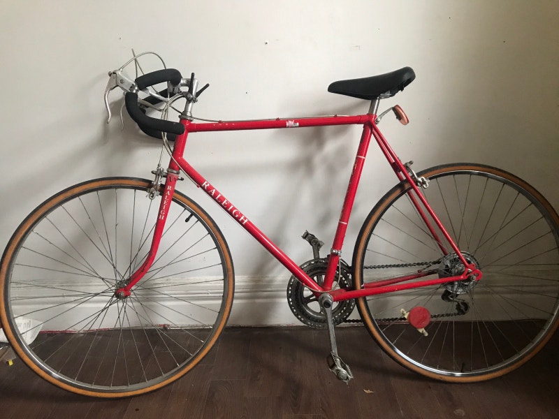 Vintage 1980’s Raleigh Tora bike 12 speed De route Ville de