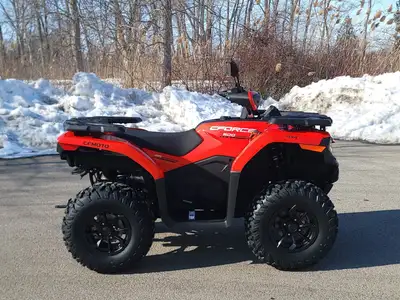 2026 CFMOTO CFORCE 500 Magma Red CFMOTO PROMO IS ONLY APPLICABLE ON SELECT MODELS SPECS Engine - 4-s...