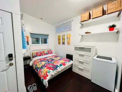 This is a fully furnished cozy one-bedroom cabin, perfect for the tenants with tight budget. This ca...