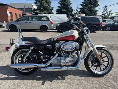 Check out this 2012 CANADIAN Harley-Davidson XL883 Superlow Sportster with only 11,851kms. Be sure t...