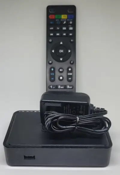 MAG 254 LINUX BOX This is a WiFi version you dont have to buy WiFi adaptor. The box comes with brand...