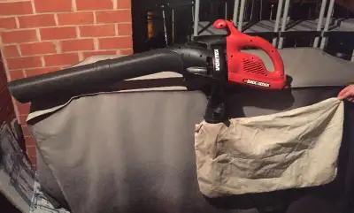 Hi-po  blower,vacuum and   mulcher with bag & skate sharpener, View more