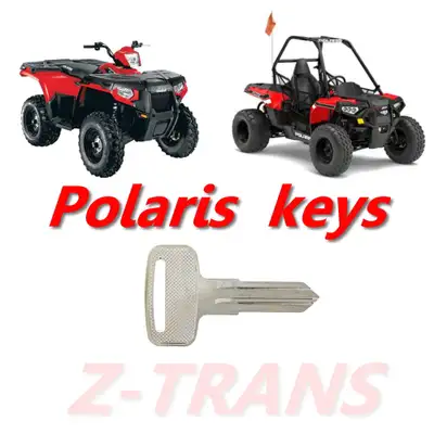 New uncut keys for Polaris ATV and Yamaha ATV Key cutting available. Polaris ATP 330, 2004-2005 Pola...