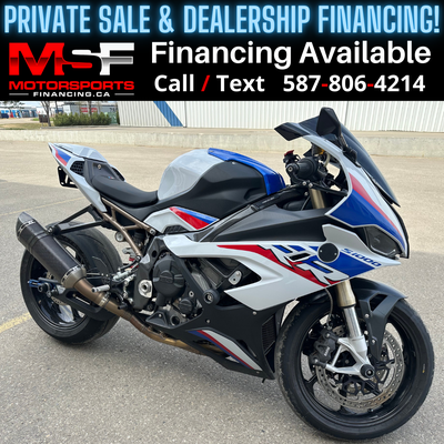 Welcome to Motorsports Financing - Kelowna! 2020 Bmw Series s rr Engine: 0