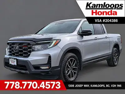 Pre-Owned 2024 Honda Ridgeline TrailSport - Remote Start | Navigation | Sunroof | Leather Interior T...