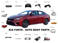 Kia Forte 2019-2023 Auto Body Parts Bumper Fender Grille Hood