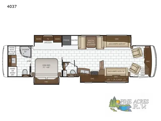 2023 Newmar Kountry Star 4037 Diesel Pusher 360 h.p. in RVs & Motorhomes in Moncton - Image 116