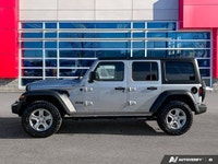 Silver Zynith 2023 Jeep Wrangler Sport 4x4 8-Speed Automatic 3.6L V6, One Owner, Clean CarFax Report... (image 1)