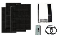 3500 W Off Grid Solar Kit solar panel inverter cottage