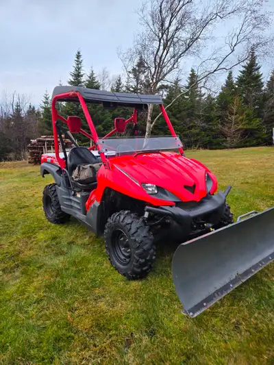 Comes with plow (click and go) ; 2697 miles/336 hours; ; great shape; stored indoors; reason for sel...