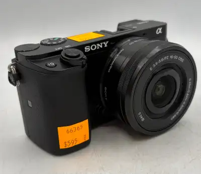 Sony Mirrorless A6100 Camera with 16-50mm Lens, View more