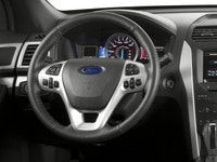 Experience the commanding presence and versatility of the 2015 Ford Explorer XLT in sleek black, equ... (image 3)