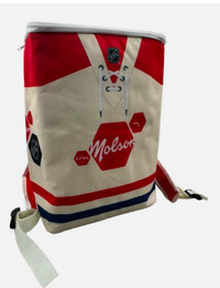 Molson Canadian NHL 24 Can Soft  Insulated Backpack Cooler Bag