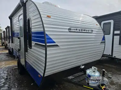 Sunset Park RV Sun Lite LTD 13MJ highlights: 56in.in. Jiffy Sofa 4.3 Cu. Ft. 12V Refrigerator Power...