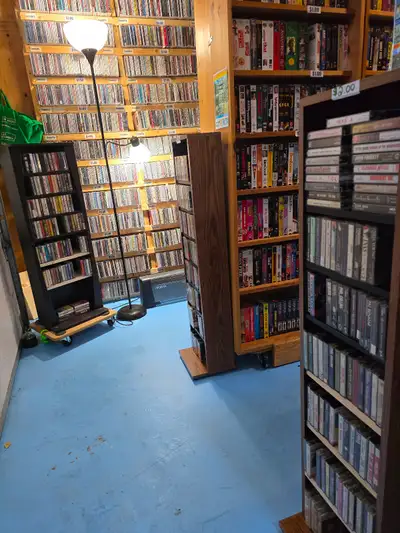 600+ Cassettes $2 Each | New Shelves, View more