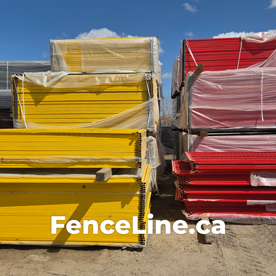 Fence Panel Set – Commercial Duty – 6ft x 10ft – Brand New, View more
