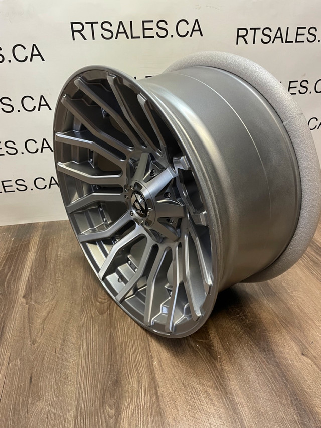 20x10 Fuel Rage Rims 8x165 Dodge Ram GMC Chevy 2500 3500 in Tires & Rims in Saskatoon - Image 3