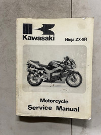 Sm305 Kawi Ninja ZX-9R ZX900 Motorcycle Service Manual