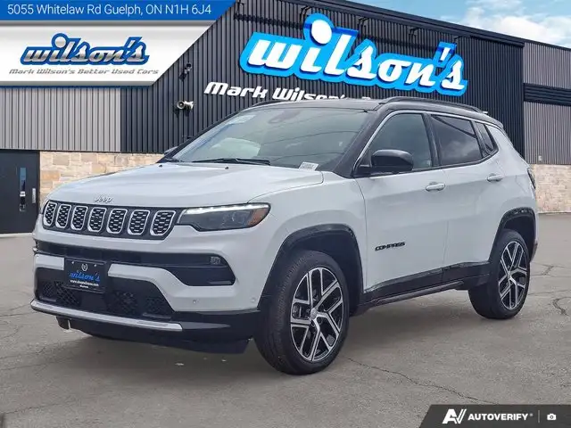 2024 Jeep Compass Limited 4x4 | Leather | Heated Seats +