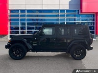 Beautiful Black 2023 Jeep Wrangler Sahara 4xe 4X4, 8-Speed Automatic, 2.0L 4 Cylinder Turbo with a S... (image 1)