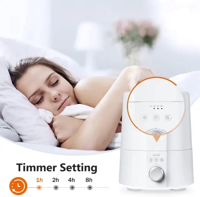 BRAND NEW - Orgtoy Cool Mist Ultrasonic Air Humidifier... LOT# 3 in Heaters, Humidifiers & Dehumidifiers in City of Toronto - Image 5