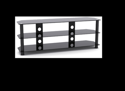 3-TIER TV FLOOR STAND UP TO 60” TVs, View more