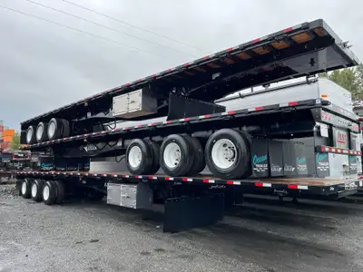 For Sale: 2026 Renn Tridem Flat Deck Trailer Location: Calgary, Alberta Key Features: Model: SLFD-53...