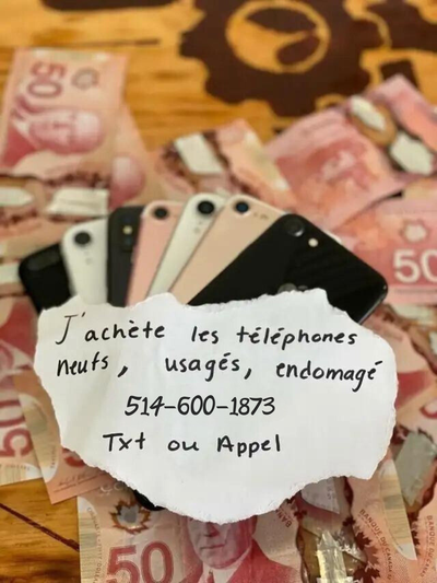 Cash pour TOUS les iPhones Et Galaxy, View more