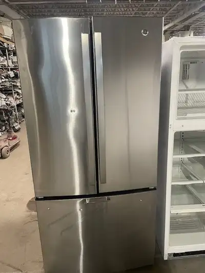 Réfrigérateur stainless 30'' portes Françaises GE, View more