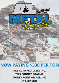 Scrap Metal Recycling paying CASH