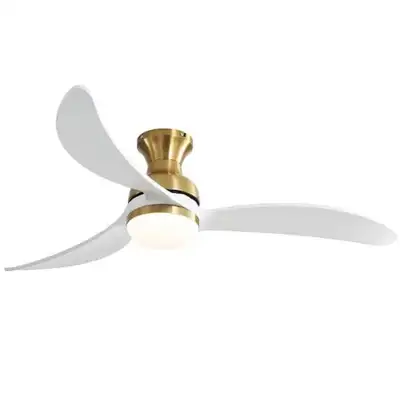 BRAND NEW - 52 in. LED Indoor/Outdoor Flush Mount Smart Gold Cei, View more