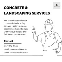 Concrete & Landscaping Services