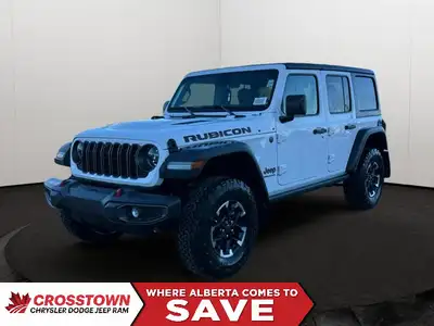 This 2025 JEEP WRANGLER 4-DOOR RUBICON has the following options Cloth Low-Back Bucket Seats, Remote...