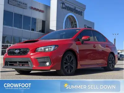 Come see this 2018 Subaru WRX Sport. Its Manual transmission and Intercooled Turbo Premium Unleaded...
