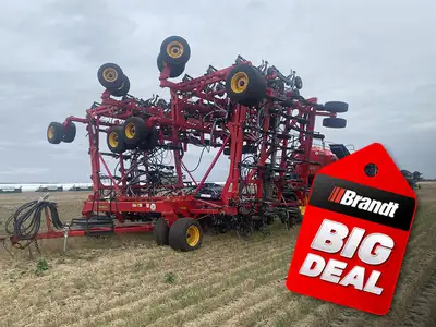 70 Foot 12in. Spacing. Icon Full Blockage, Cat 5 front Hitch, Single 30.5 Tires rear of drill. Steel...