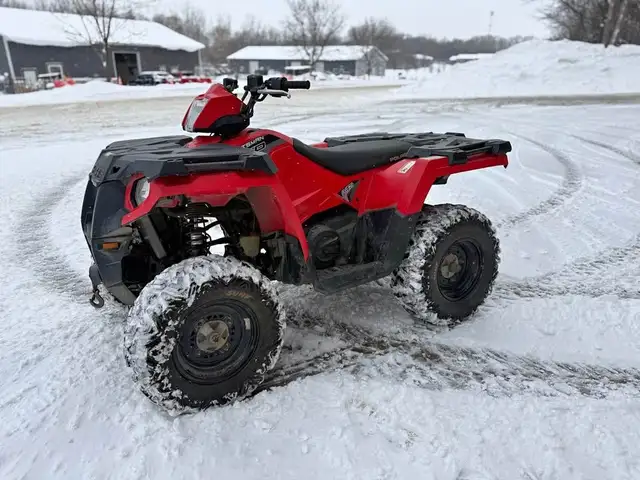 2016 POLARIS SPORTSMAN 570 FI 4X4-RED! in ATVs in Sudbury - Image 2