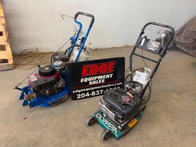 ZAMBONI AND OLYMPIA ELECTRIC, GASOLINE AND PROPANE POWERED ICE EDGERS AVAILABLE -SIMILAR TO ENGO ETC...