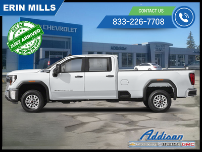 Apple CarPlay, Android Auto, Lane Keep Assist, Remote Keyless Entry! Bold and burly, this GMC 2500HD...