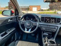 Clean Carfax, One owner, Super Low Kilometers, Beautiful Hyper Red 2021 Kia Sportage EX AWD, 6-Speed... (image 9)