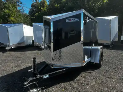 *** INCLUDES FREIGHT & PDI Just Add Taxes 4 X 6 Single Axle V Nose Enclosed Cargo Trailer Please cal...