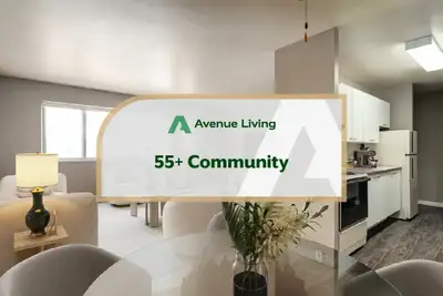 Amenities: 55+ Community • Elevator • Central Air Conditioning Suite & Building: - One-bedroom and t...