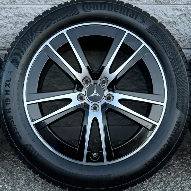 (99%) 4x MB GLC 300 | 350e 19" OEM Winter Wheels Package in Tires & Rims in City of Toronto - Image 5