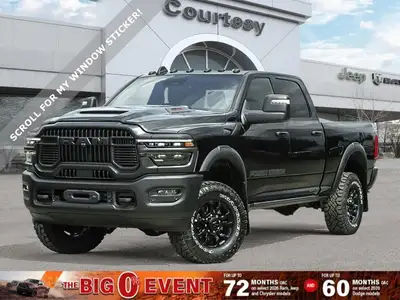 POWER SUNROOF, MOPAR ROCK RAILS WITH STEP PAD, SECOND-ROW HEATED SEATS, FRONT HEATED SEATS, FRONT VE...