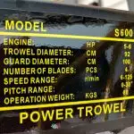 NEW LONCIN CONCRETE POWER TROWEL S100 in Power Tools in Regina - Image 7