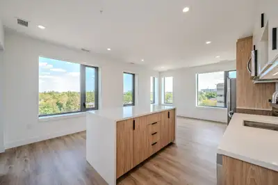 Suite Style C at Uptown 168 2 Bedroom | 835 sq. ft. | $2,325/month Suite 505 | Uptown Waterloo Live...