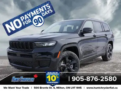 BLACKED-OUT STYLE WITH THREE-ROW VERSATILITY, THE 2025 JEEP GRAND CHEROKEE L ALTITUDE 4X4. Is Equipp...